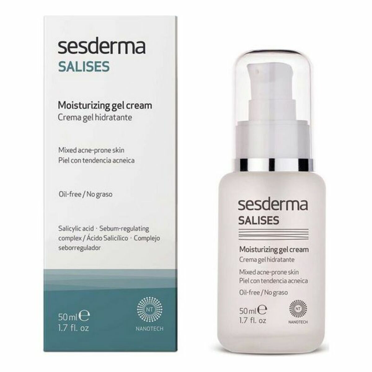 Хидратиращ гел Sesderma SALISES 50 ml